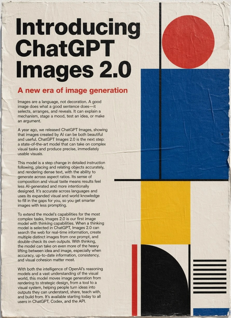 ChatGPT Images 2.0 官方示例图